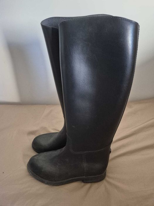 botas equitação colégio militar
