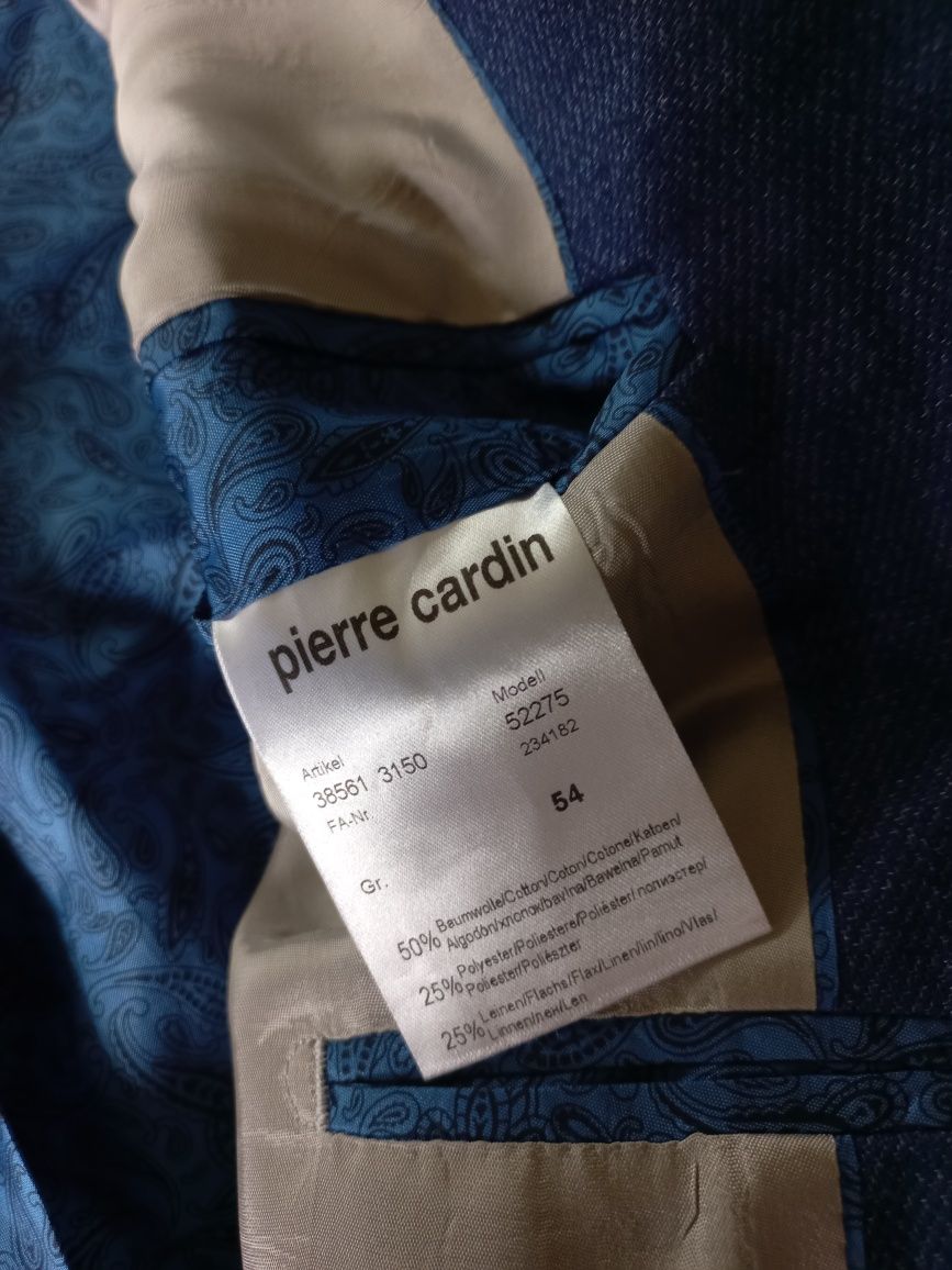 firmowa męska marynarka-Pierre cardin-rozmiar-54-XL
