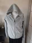 Bluza Zara sport kolekcja szara Slim bieganie damska glamour dresówka