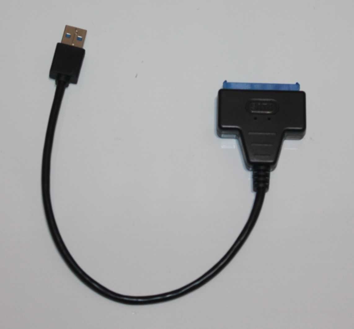 Кабель-адаптер USB 3.0 для SSD и жесткого диска.