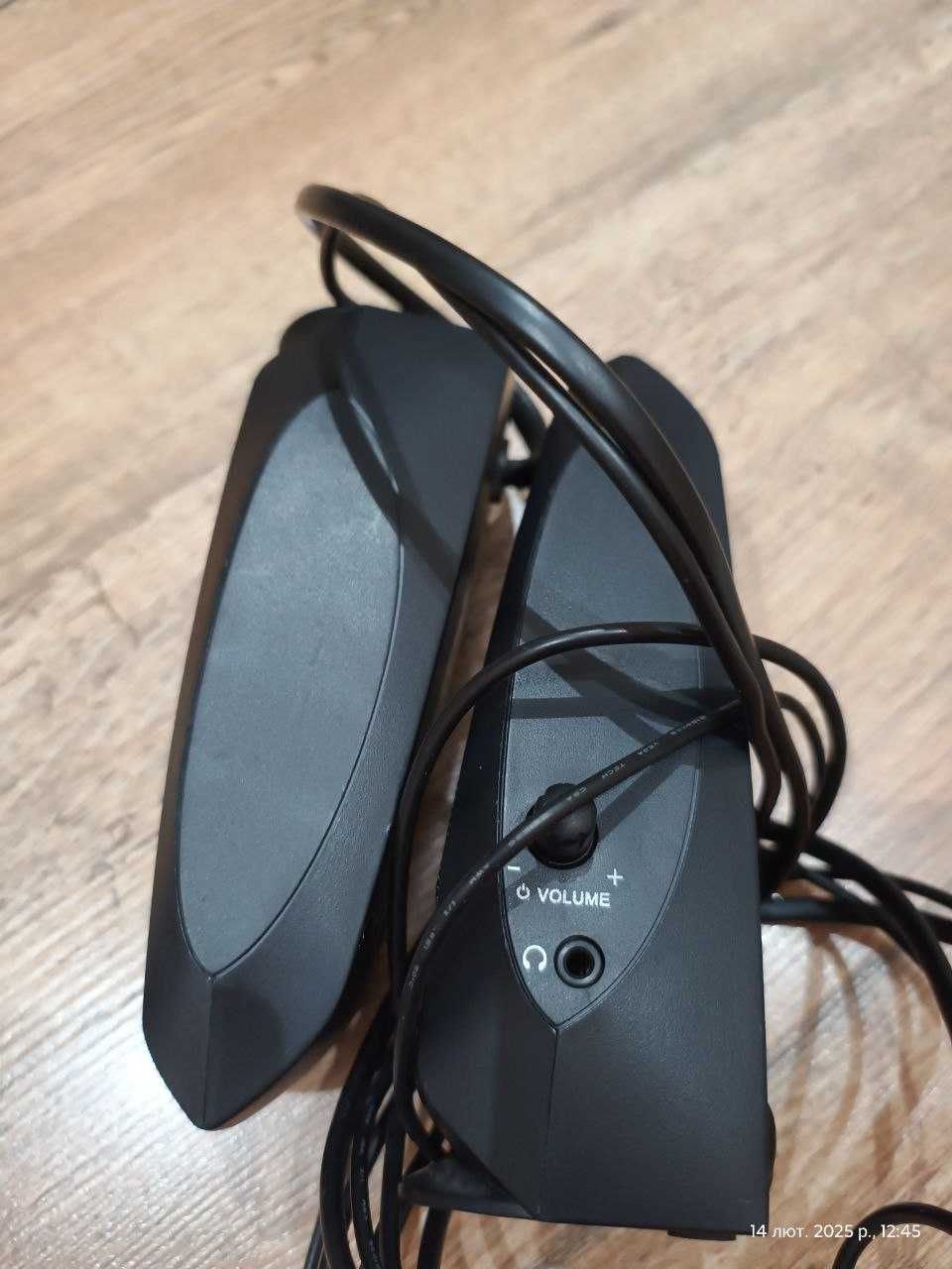 Акустична система Logitech S-120 Black колонки компьюторні