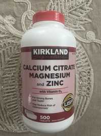 Цитрат кальцію, магній та цинк KIRKLAND Calcium Citrate