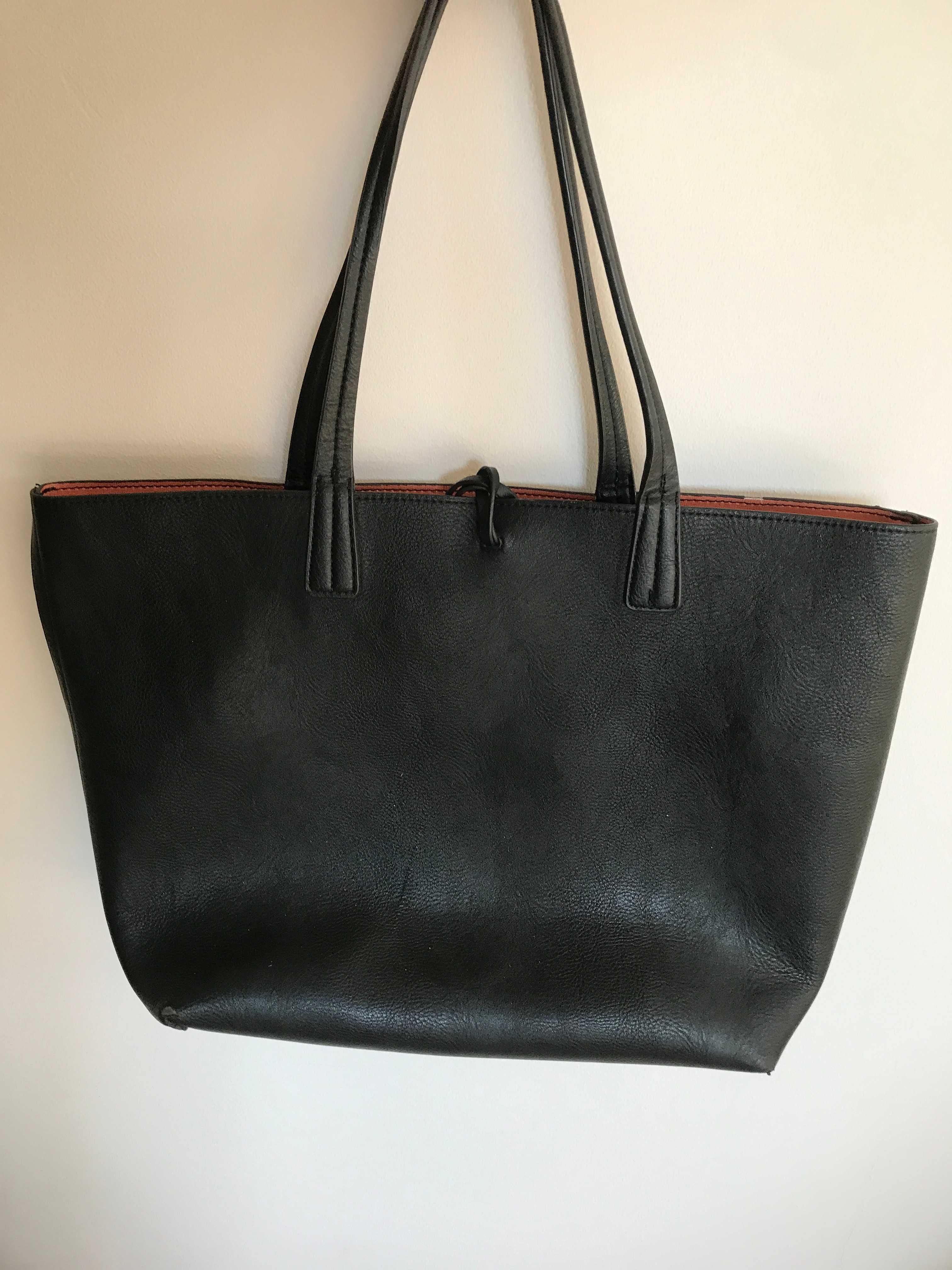 torebka shopper parfois czarna