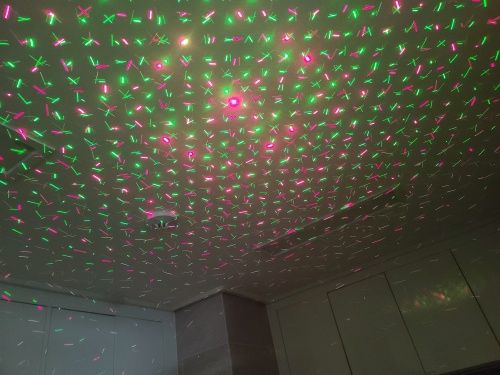 Projetor de laser led colorido discoteca