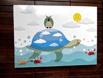 Oddam obrazek dziecięcy na sciane IKEA GLIPPSTA 50x70