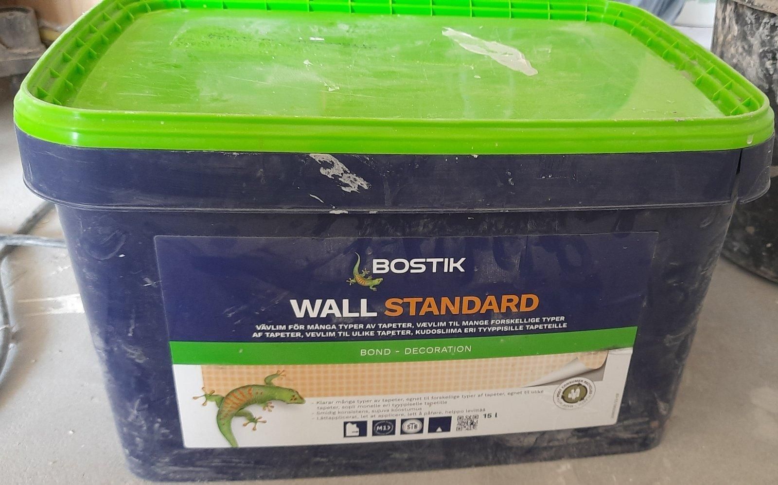 Клей Bostik Wall Standart 15л для скловолокна та вінілу