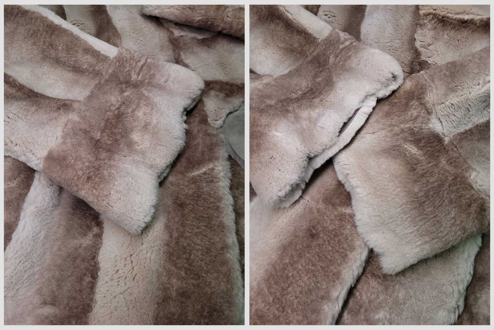 Giorgio Armani _ Italy _ Luxury _ 2005 _ Wrap _ Silk _ Rabbit Fur Coat