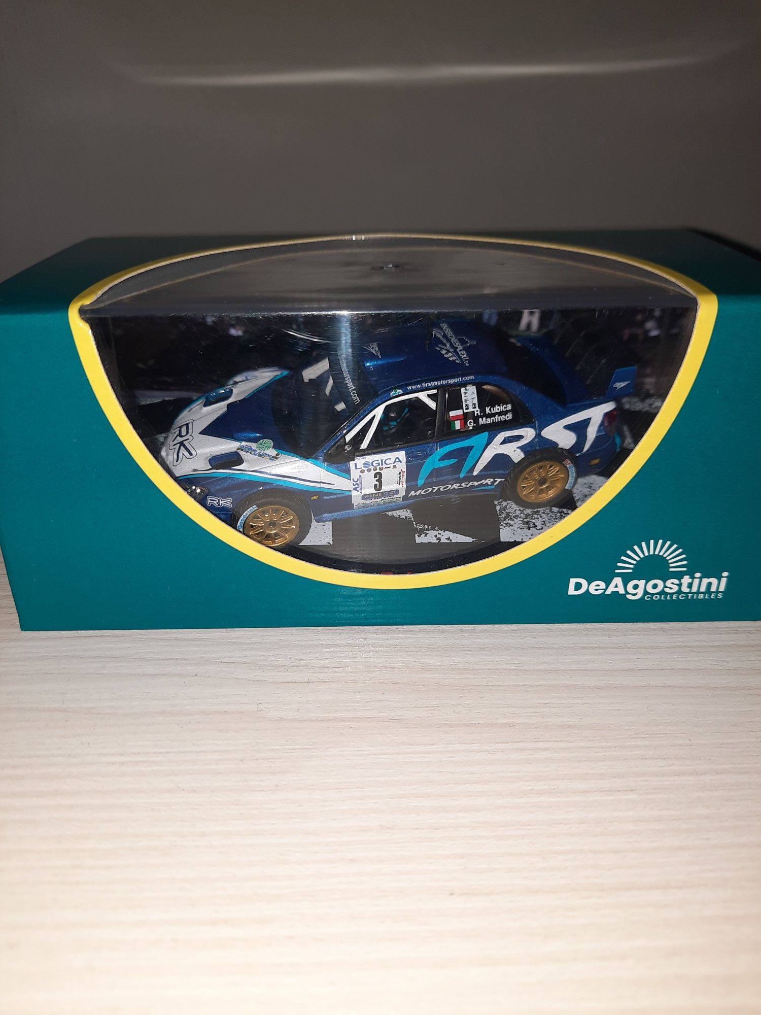 Model samochodu Subaru Impreza WRC Robert Kubica