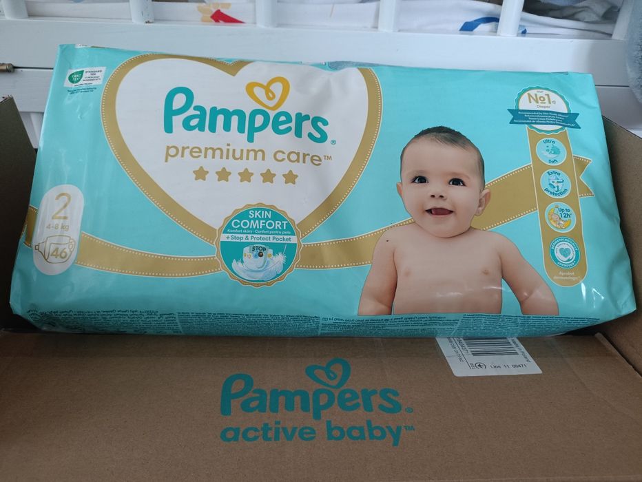 Підгузники памперси pampers premium care 2, pampers 3
