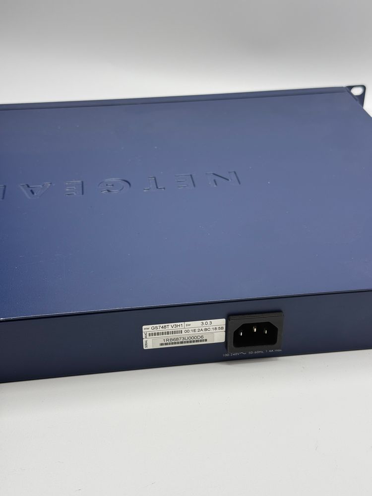 Netgear GS748t V3 swich zarządzalny L2 + Gigabit ethernet