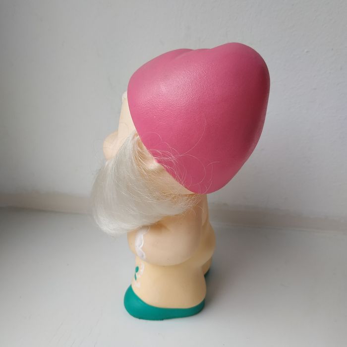 Резиновая игрушка ссср Гном
