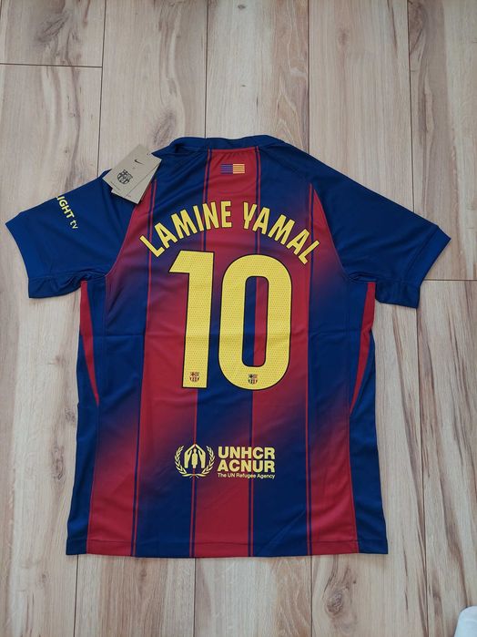 Koszulka FC Barcelona 2025/26 – Domowa – Lamine Yamal #10 rozmiar M