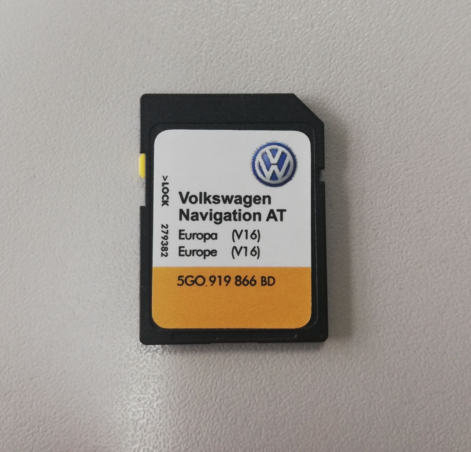 SD карта навигации Skoda/VW/Seat MIB1 MIB2 2024