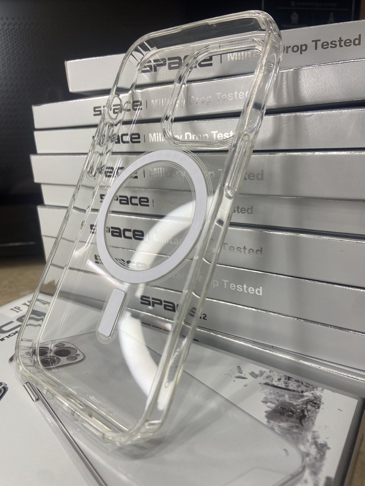  Чехол айфон 13 | Все модели. Прозрачный Clear Case MagSafe усиленный