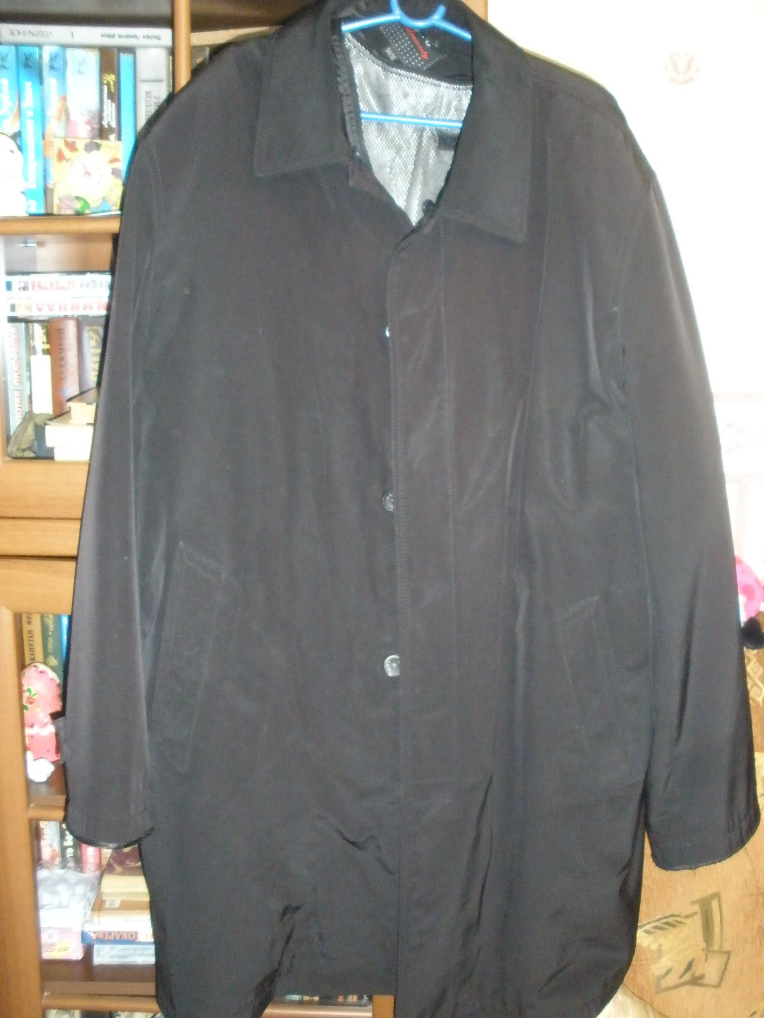 куртка-плащ мужская демисезон большой размер