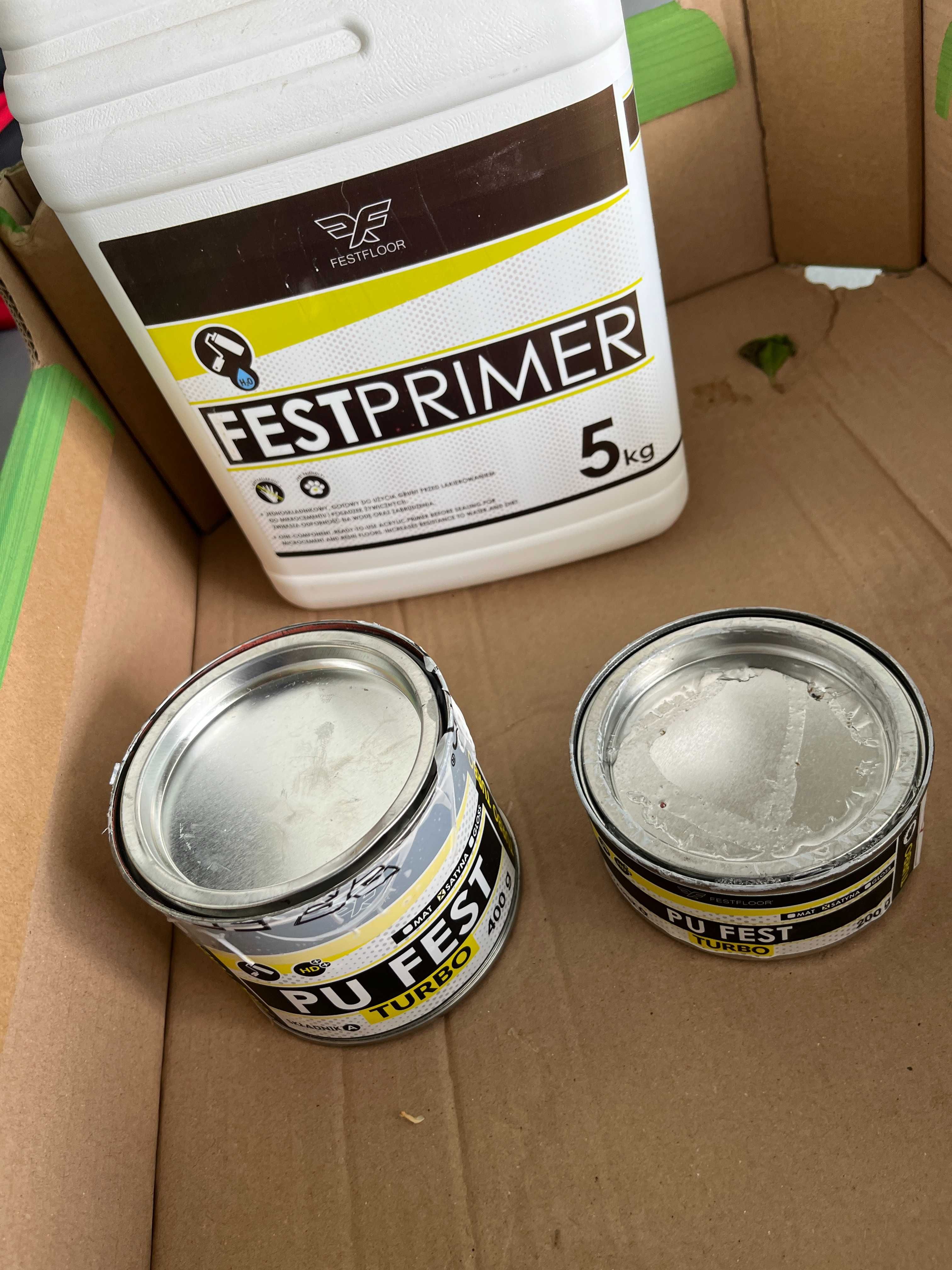 mikrocement Festfloor Go july beige classic beige primer lakier pu fes