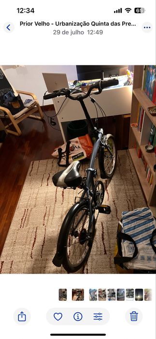 Bicicleta Folding Bike TILT 120 Grey -   6 mudanças