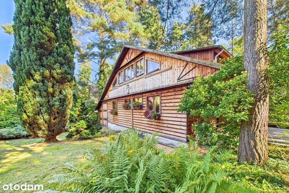 Leśny dom letniskowy