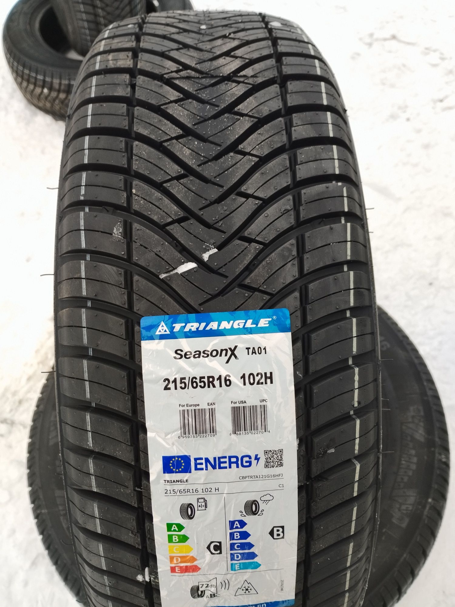 Шини Всесезонні
215/65 R16 102H XL Triangle SeasonX TA01