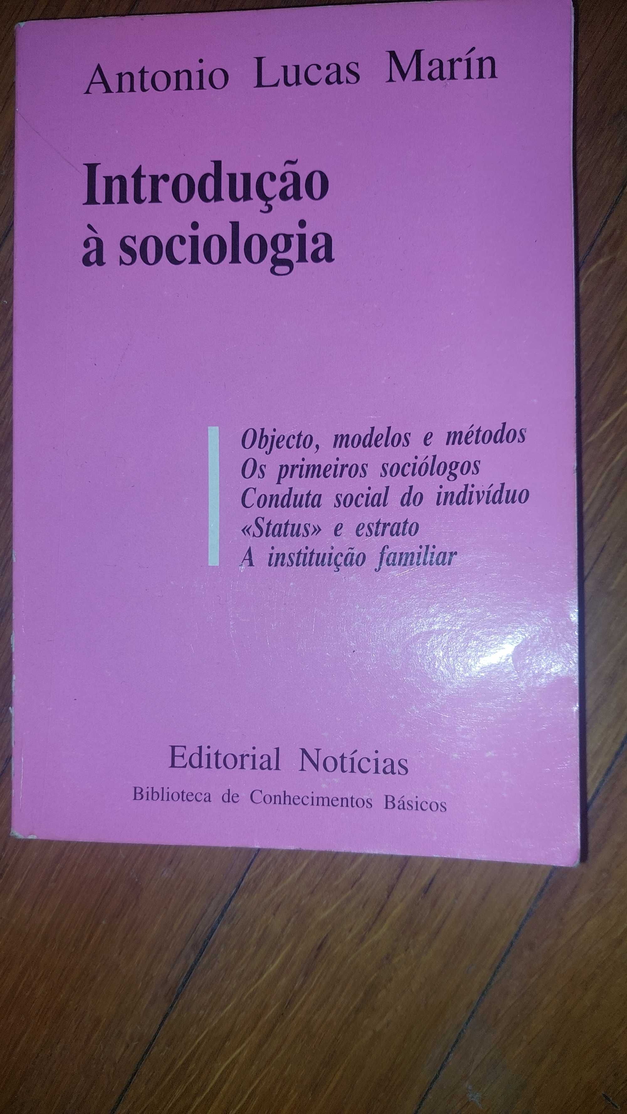 Introdução à sociologia – Antonio Lucaa Marín