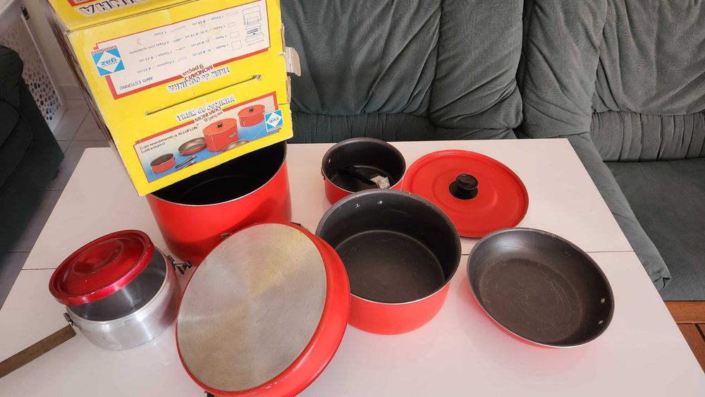 Trem de Cozinha para Campismo (Camping Gaz)