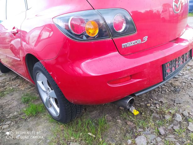 zderzak tył Mazda 3