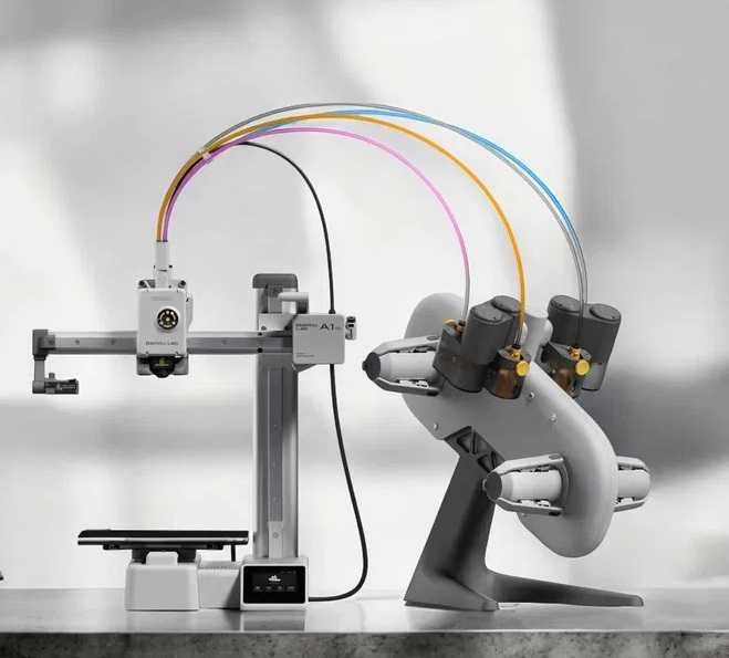 Продам 3D принтер Bambu Lab P1S/A1/А1 Mini є система AMS на 4 котушки.