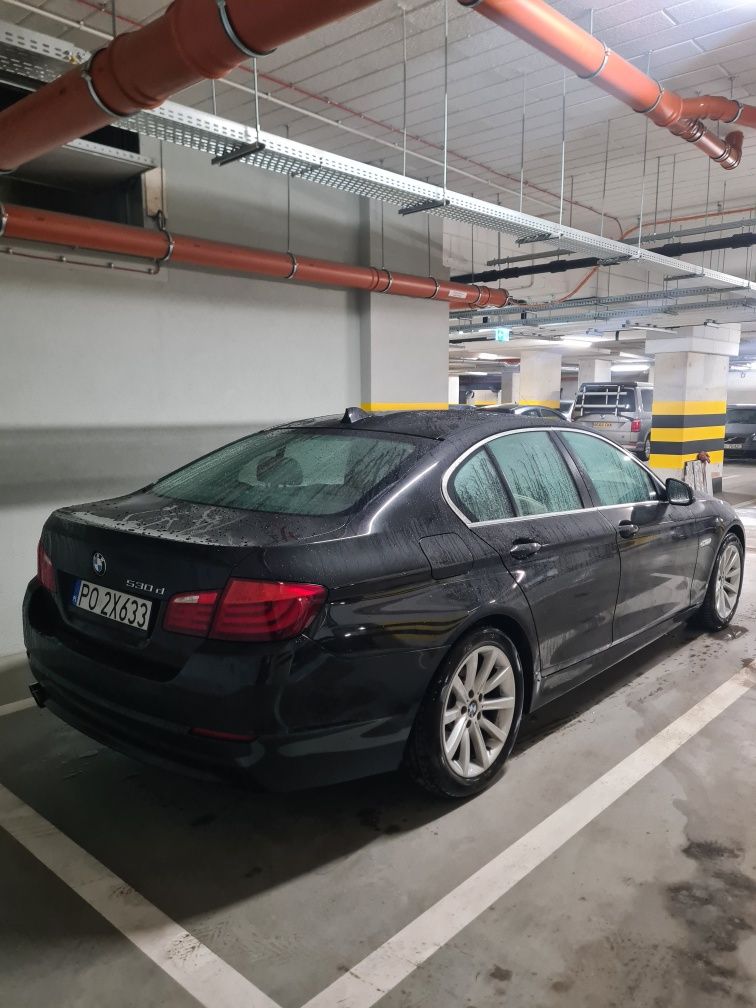 BMW 5 F10 530D 258KM 2012 sedan Faktura VAT 23% z PL / nie x drive