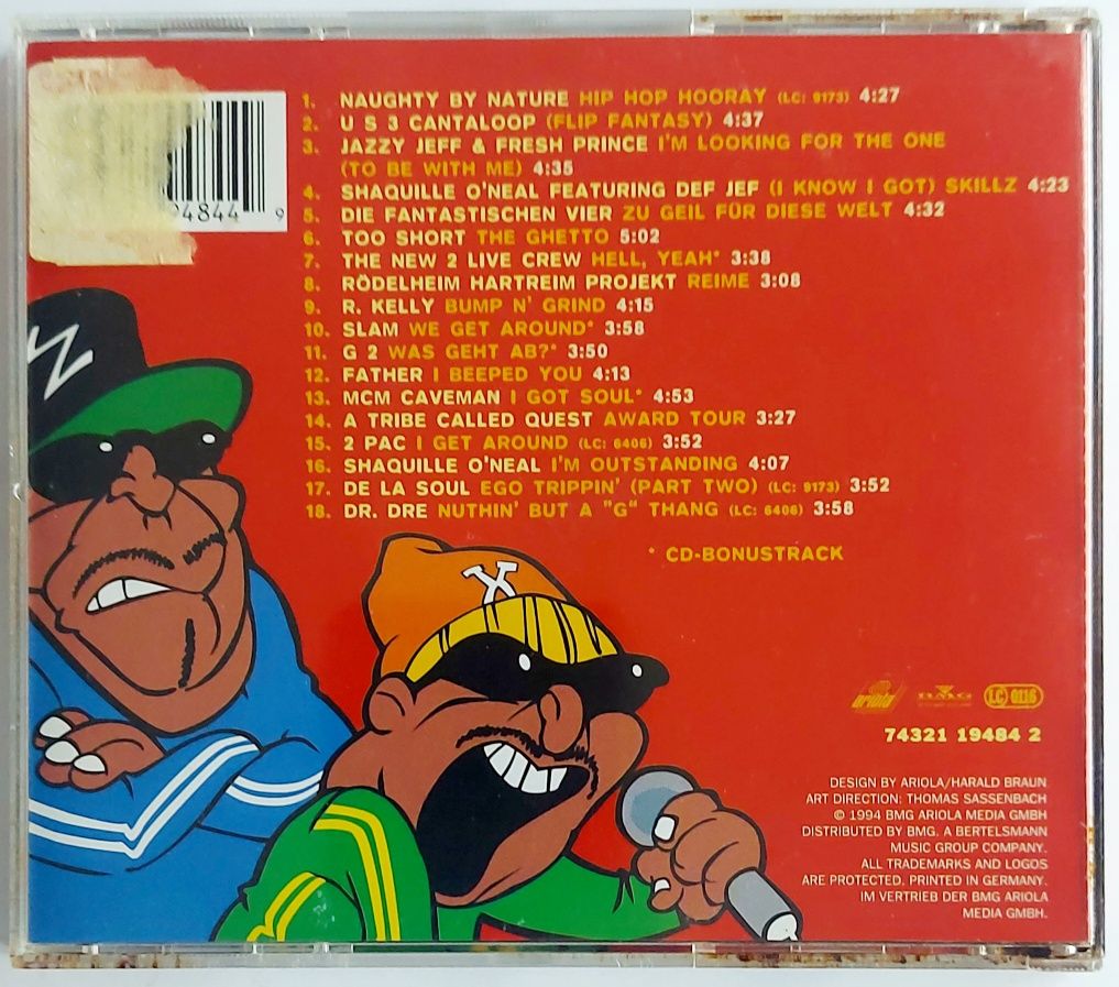 Hip Hop Hooray 1994r 2 Pac Dr. Dre R. Kelly