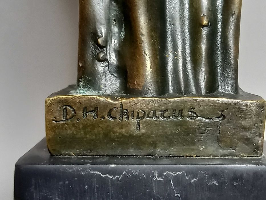 Bogini, brąz, proj. Demeter H. Chiparus, lata 20,30-te