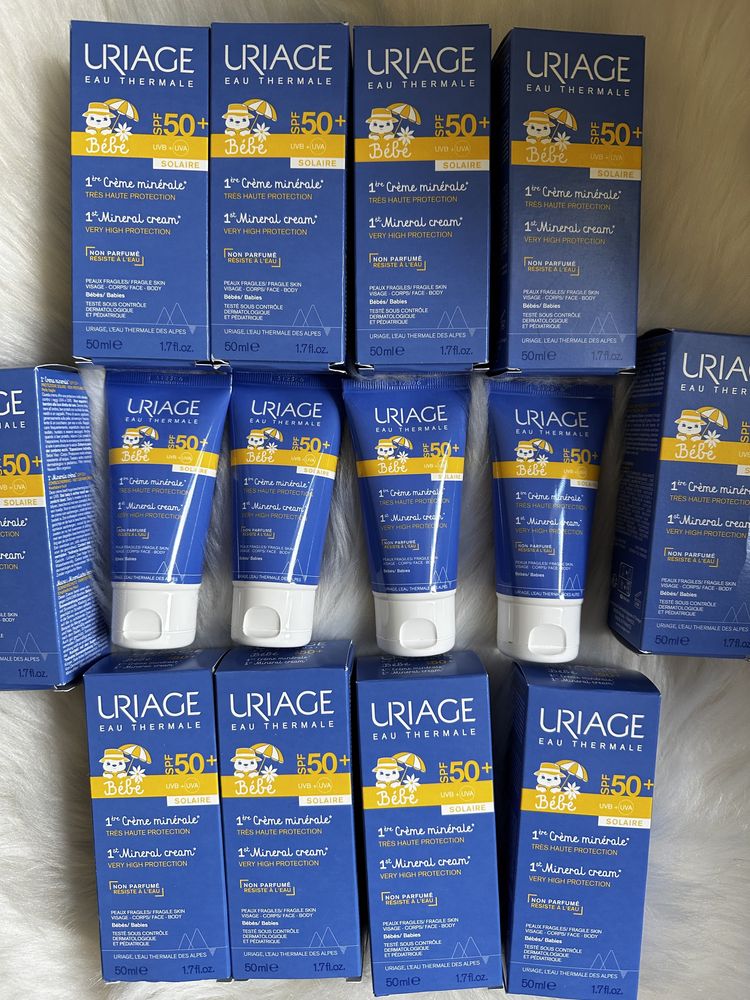 Дитячий крем від сонця Uriage Baby 1st Mineral Cream SPF50+ 50ml