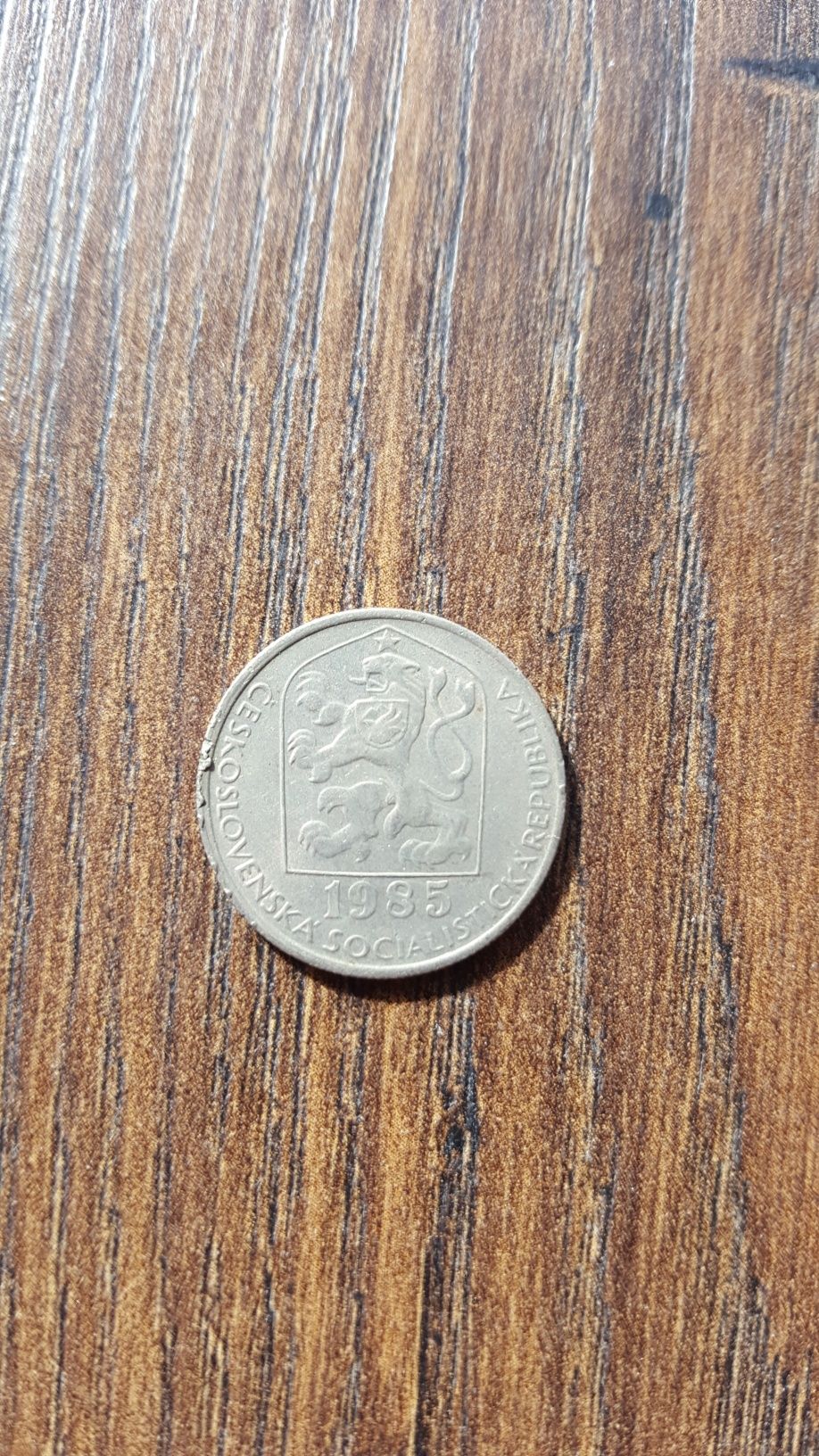 Moneta 50 halerzy Czechosłowacja 1985, 1989 rok