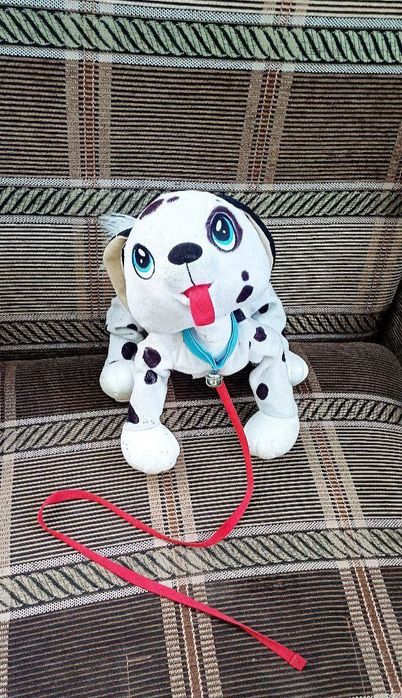 М'яка інтерактивна іграшка собака, мягкая интерактивная игрушка собака