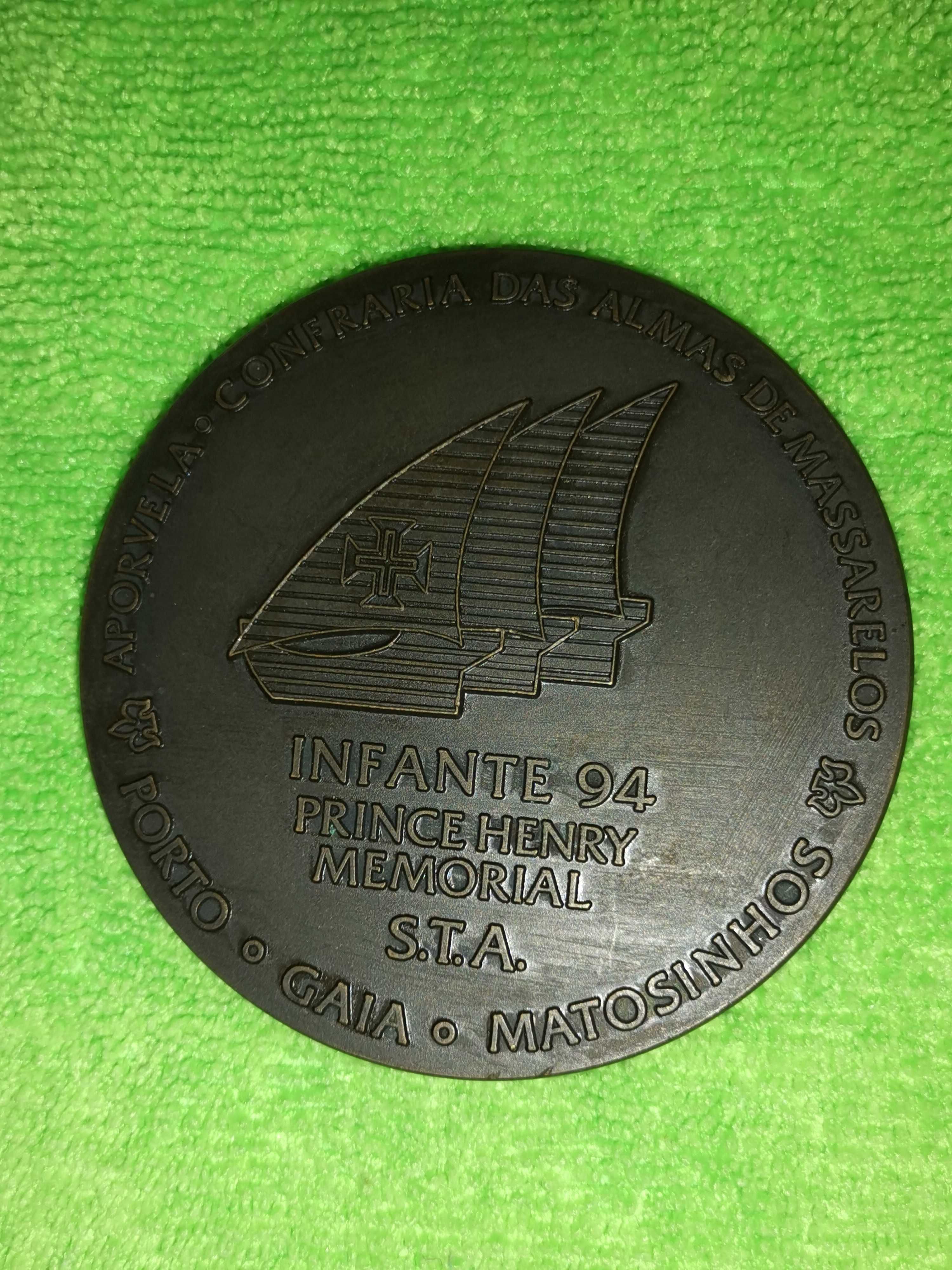 MEDALHA DE BRONZE DE ARTE / PRÍNCIPE HENRIQUE, O NAVEGADOR 1994