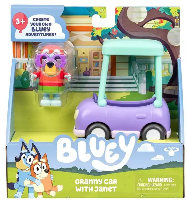 Auto Babci&Janet Bluey BLU18924. TM Toys
