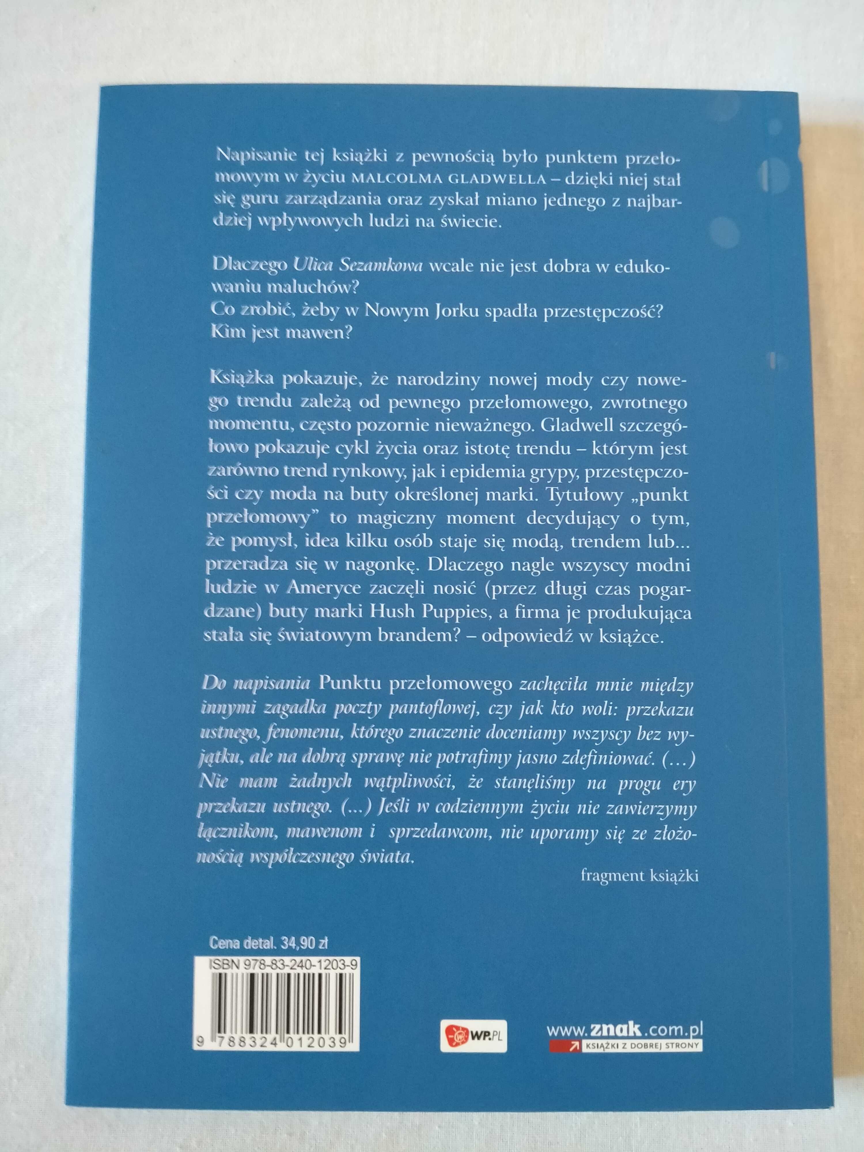 Punkt przełomowy Malcolm Gladwell