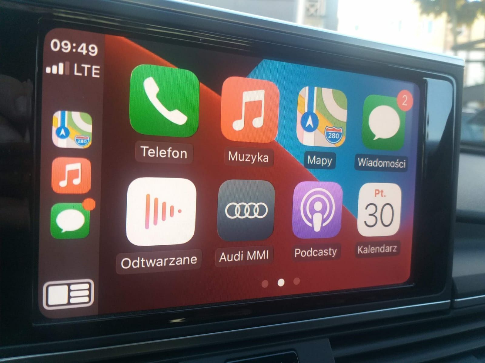 Polskie menu lektor MAPY Carplay Android Auto AUDI BMW VW Ford Suzuki