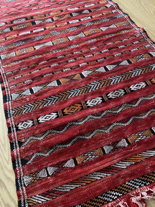 1,15 x 0,65 tapete marroquino tradicional Berbere