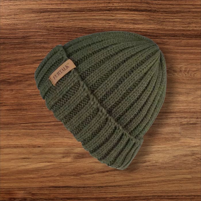 Czapka beanie ciepła zima jesien