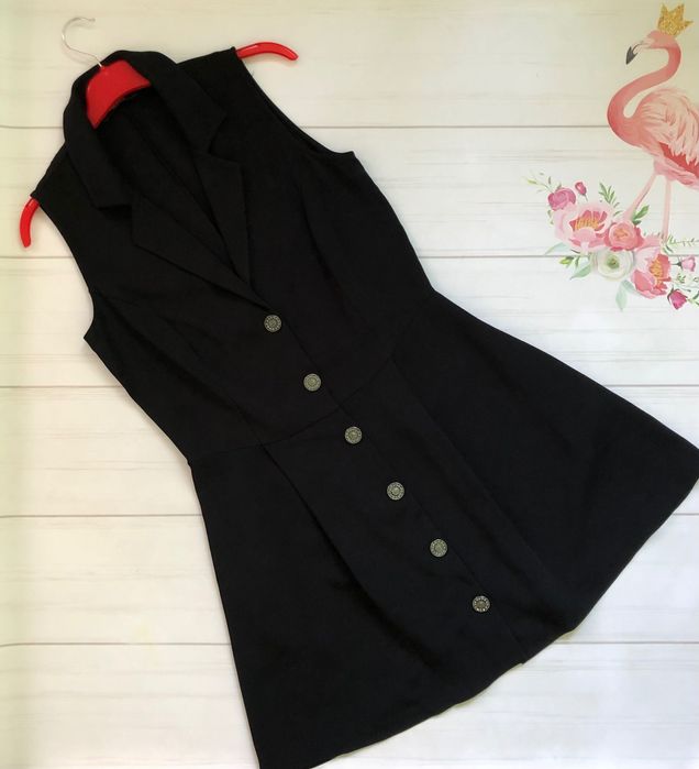 Новое чёрное платье пиджак