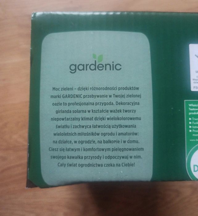 Girlanda solarnia Gardenic
