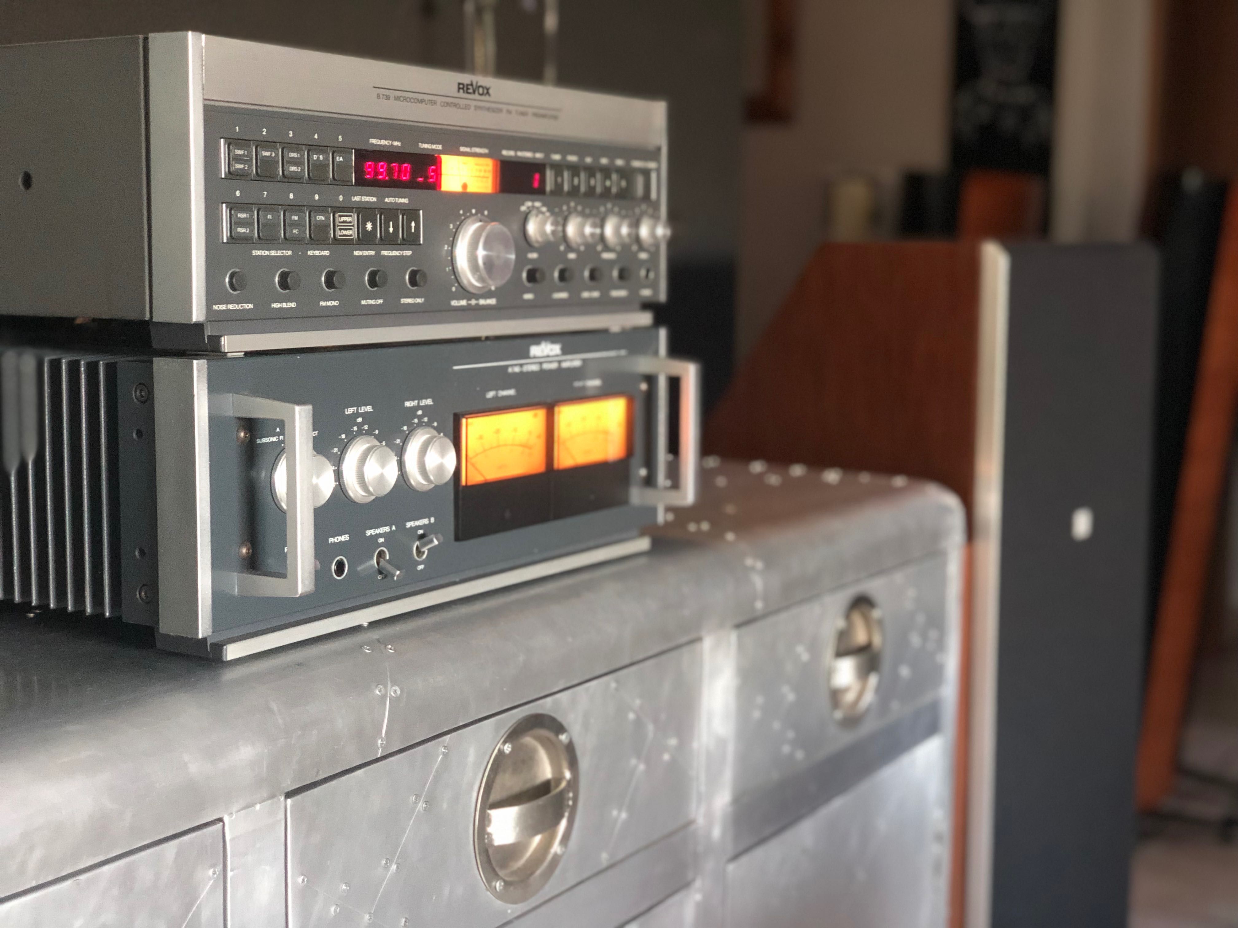 Revox A740 z preamp'em B739 absolutny unikat perfekcyjny!