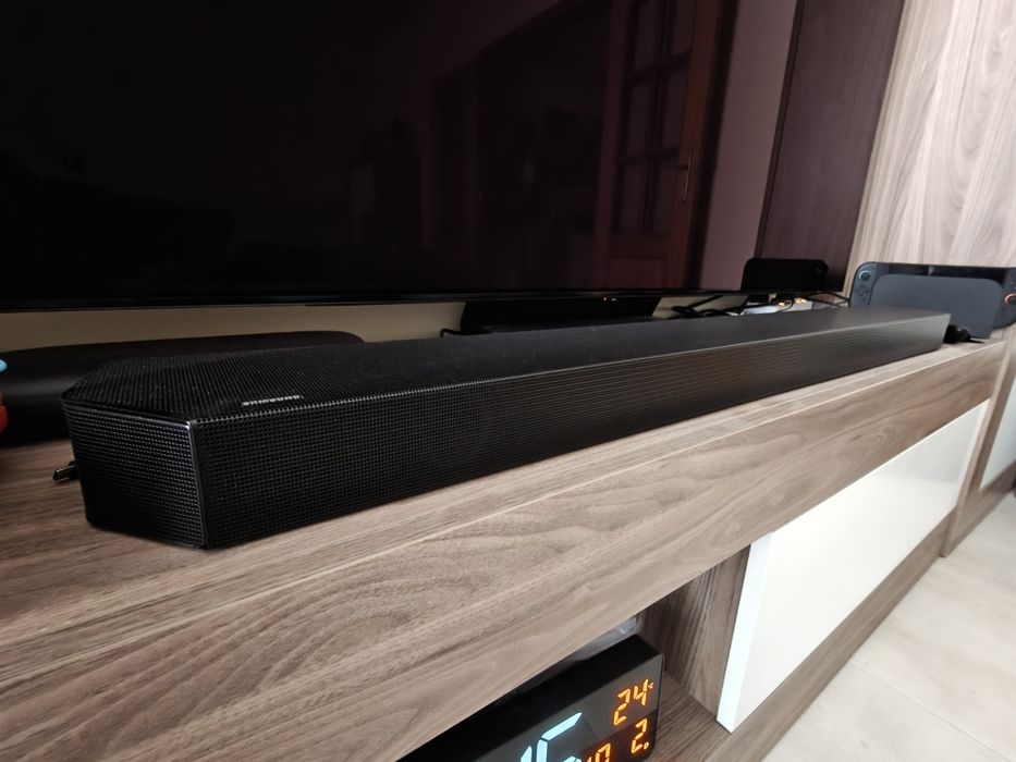 soundbar samsung q800d 5.1.2 canais 360w dolby atmos/dts:x wireless