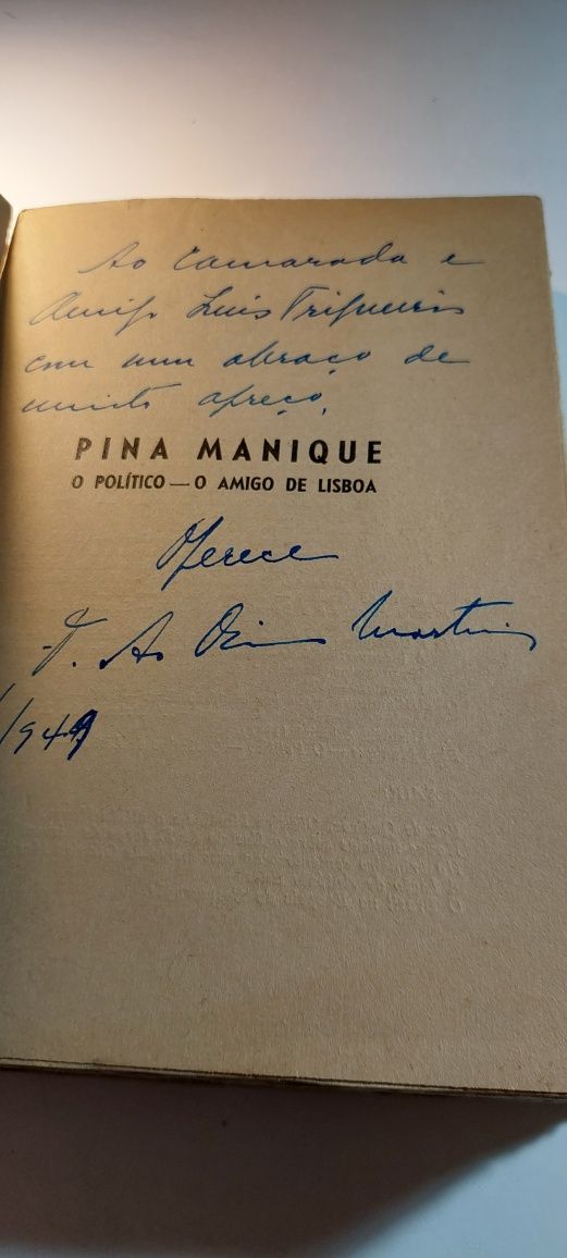 Pina Manique, O Político - O Amigo de Lisboa (1948)