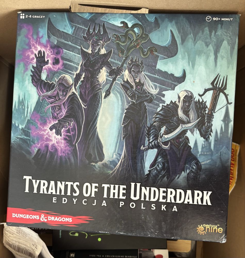 Tyrants of the underdark - gra planszowa