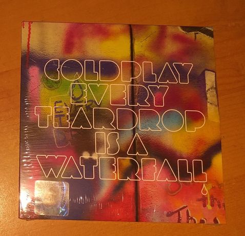 Coldplay - Every teardrop is a waterfall singiel nowy w folii unikat