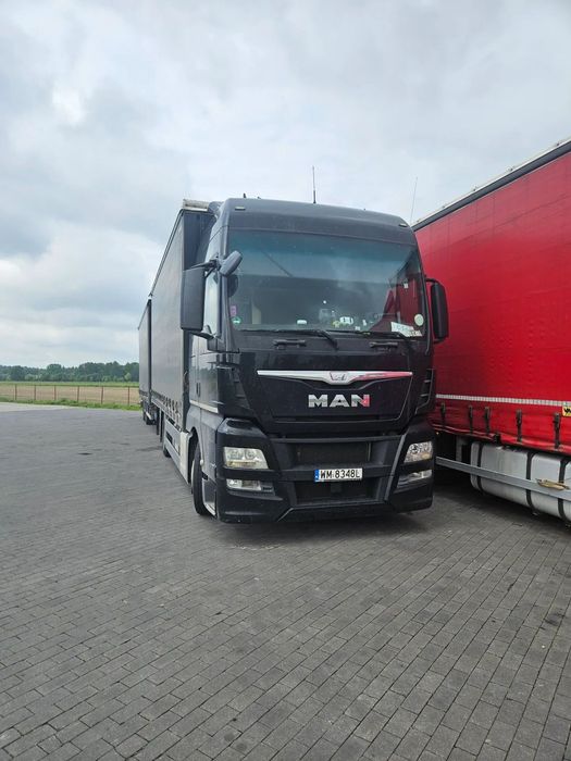 MAN TGX 26.440  MAN TGX 26.440 + przyczepa WECON , 7,70 + 7,70