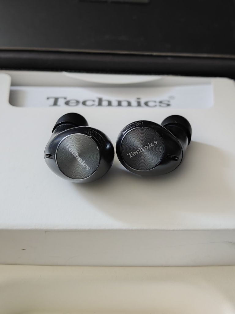 Słuchawki, bluetooth, Technics AZ40, super dźwięk, bassy