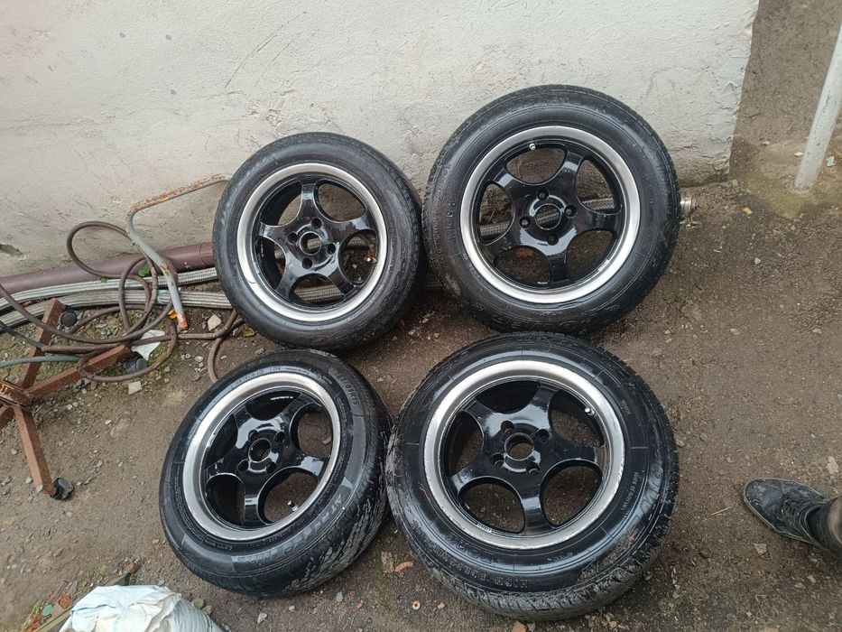 Комплект Титанів Borbet 4/108R15 ауди 80,100 форд и тд штампи r14