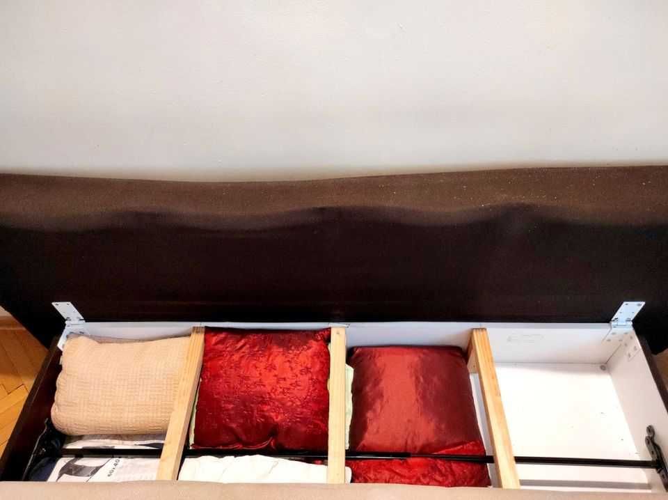 Sofa rozkładana WZMACNIANA na DUŻY CIĘŻAR do spania Omega Lux BRW